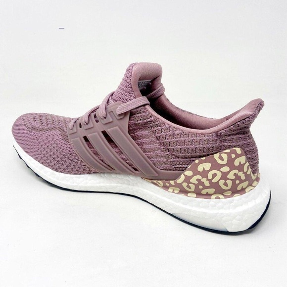 Adidas UltraBoost 5.0 DNA Magic Mauve Leopard Womens Running Shoes GV8724 - Picture 3 of 6